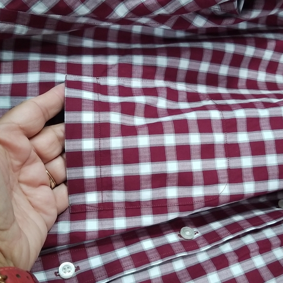 Daniel Cremieux Signature Collection Gingham Pattern Casua  Shirt.  XXL - Picture 6 of 11